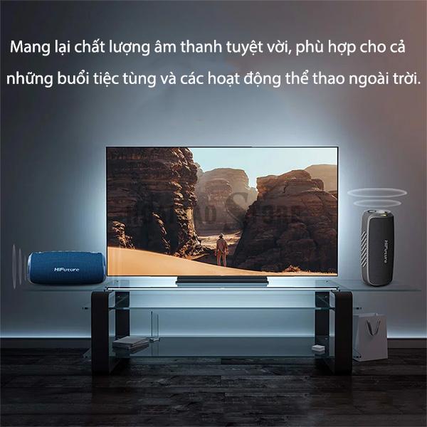 Loa Bluetooth Di Động HiFuture Gravity (45W, Nhỏ Gọn, Di Động, IPX7 Waterproof,Supper Bass) CHỐNG NƯỚC - Hàng Chính Hãng