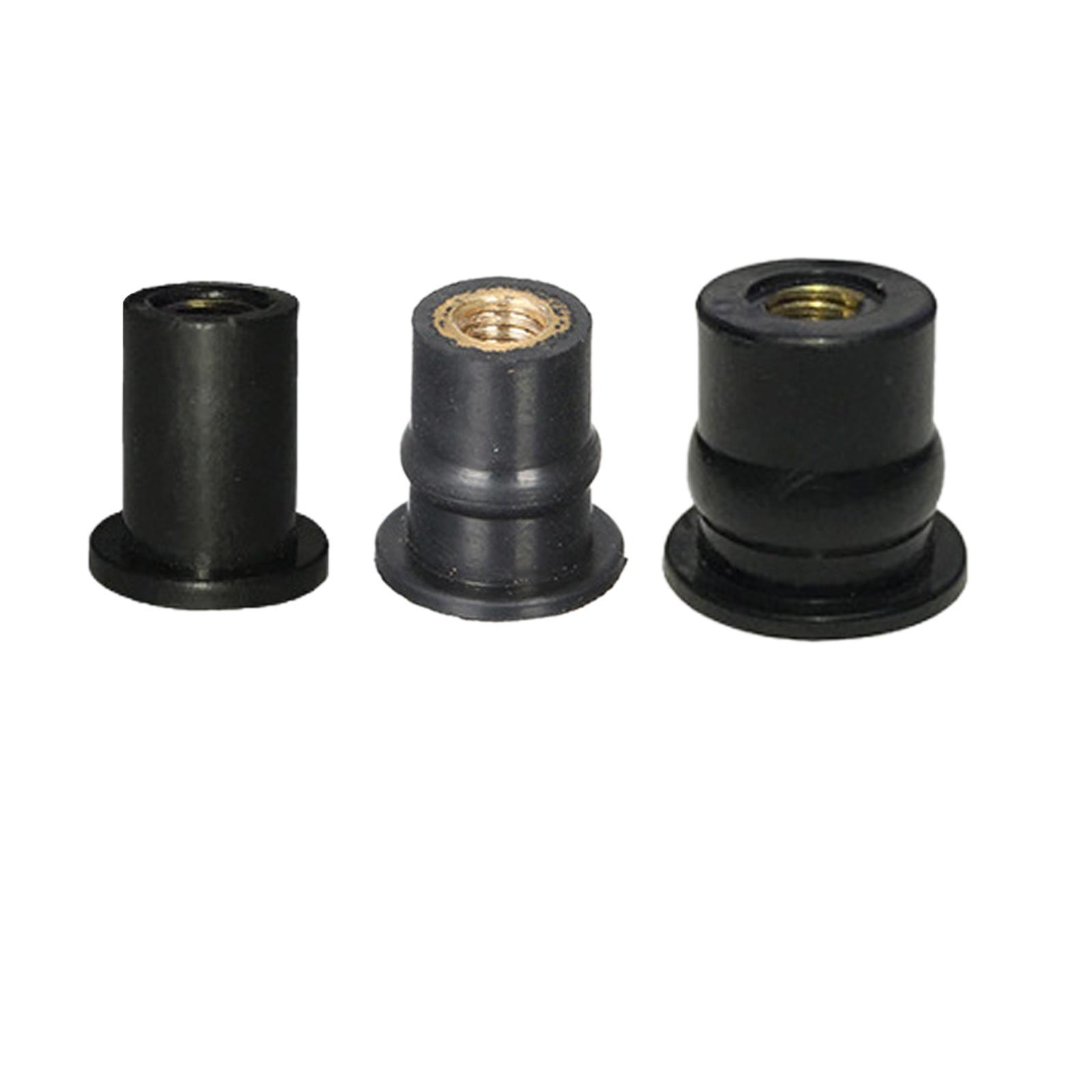 Durable Rubber Cowls Fastener Metric Universal Replace 10x M4