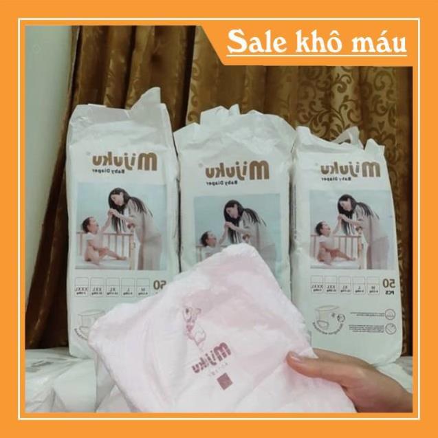 { Hà Nội }COMBO 50 miếng bỉm quần xuất Nhật MIJUKU đủ size M/L/XL/XXL/XXXL