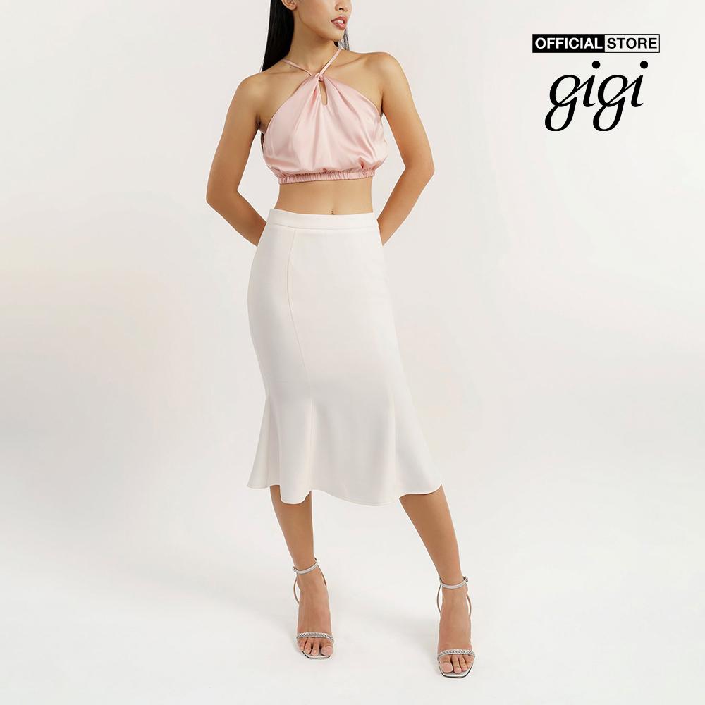 GIGI - Áo croptop nữ cổ yếm hiện đại G1201T221249