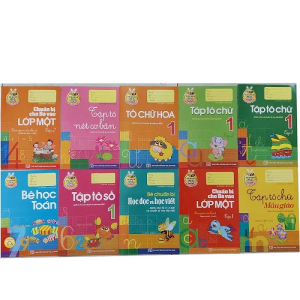 Sách: Combo Chuẩn Bị Cho Bé Vào Lớp Một