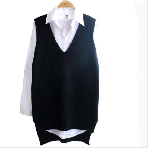 Áo len gile nữ Quảng Châu A445
