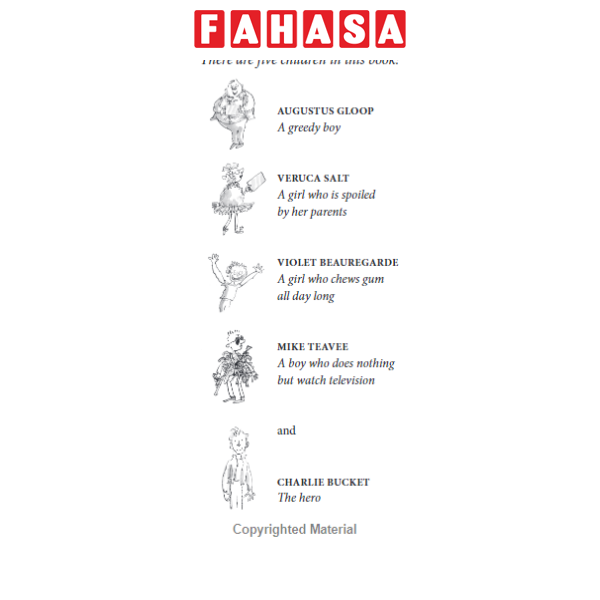 Sách ngoại văn: Charlie And The Chocolate Factory