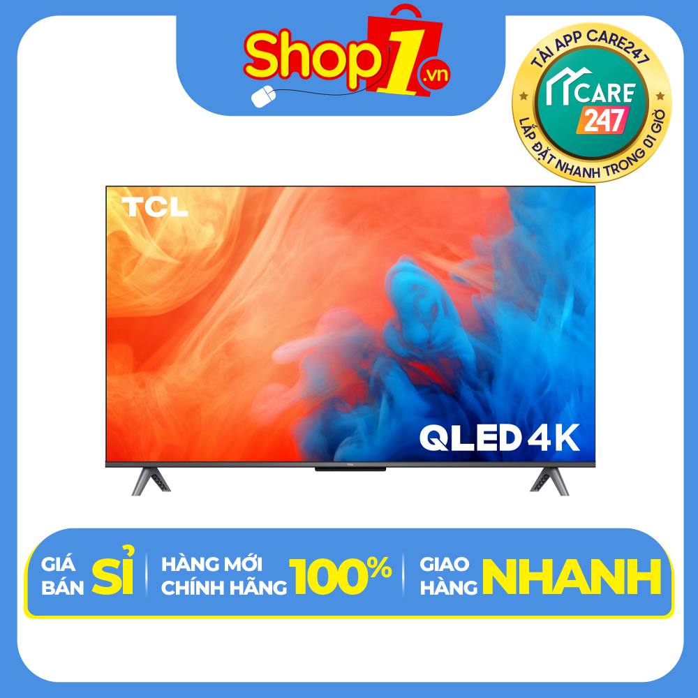 Google Tivi QLED TCL 4K 65 inch 65Q646 - Hàng chính hãng  Chỉ giao HCM