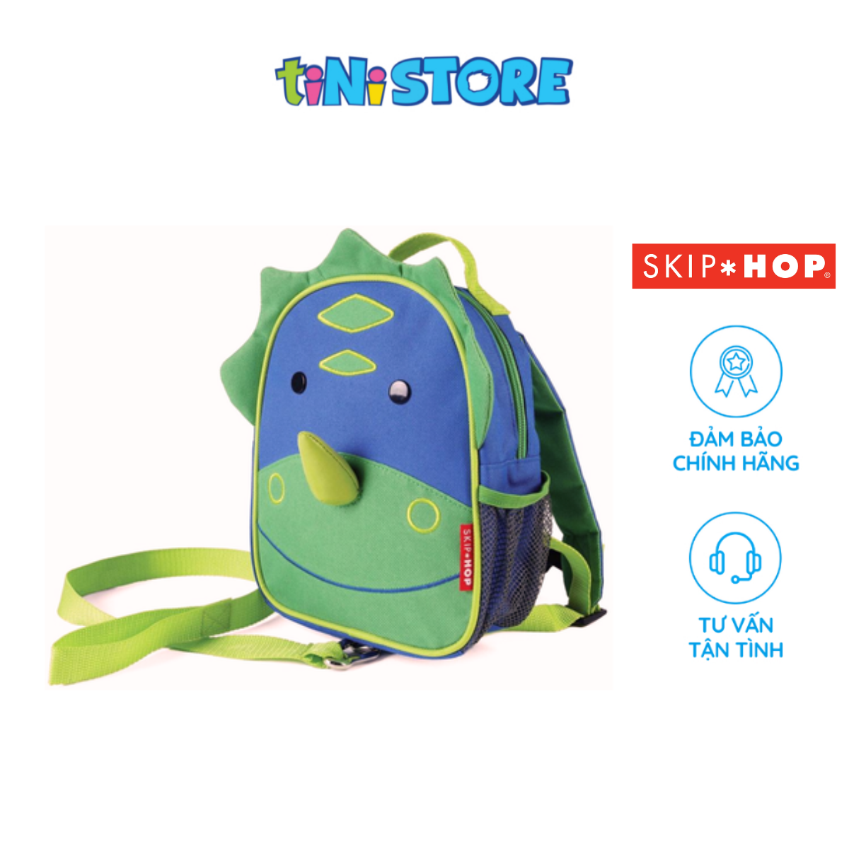 Ba Lô Trẻ Em Cỡ Trung Zoo Skip Hop - Khủng long 210214