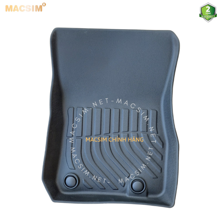 Hàng loại II Thảm lót sàn xe ô tô Mazda CX3  Nhãn hiệu Macsim chất liệu nhựa TPE cao cấp màu đen