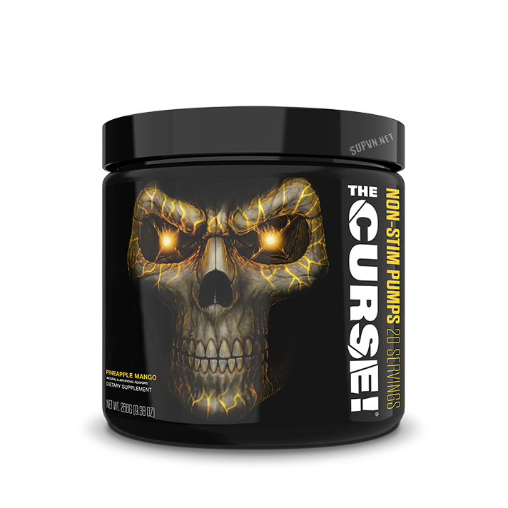 [Không Caffeine] The Curse Non Stim Pumps (20 Lần Dùng) Pre Workout Hỗ Trợ Tăng Sức Mạnh Sức Bền Bảo Vệ Giấc Ngủ