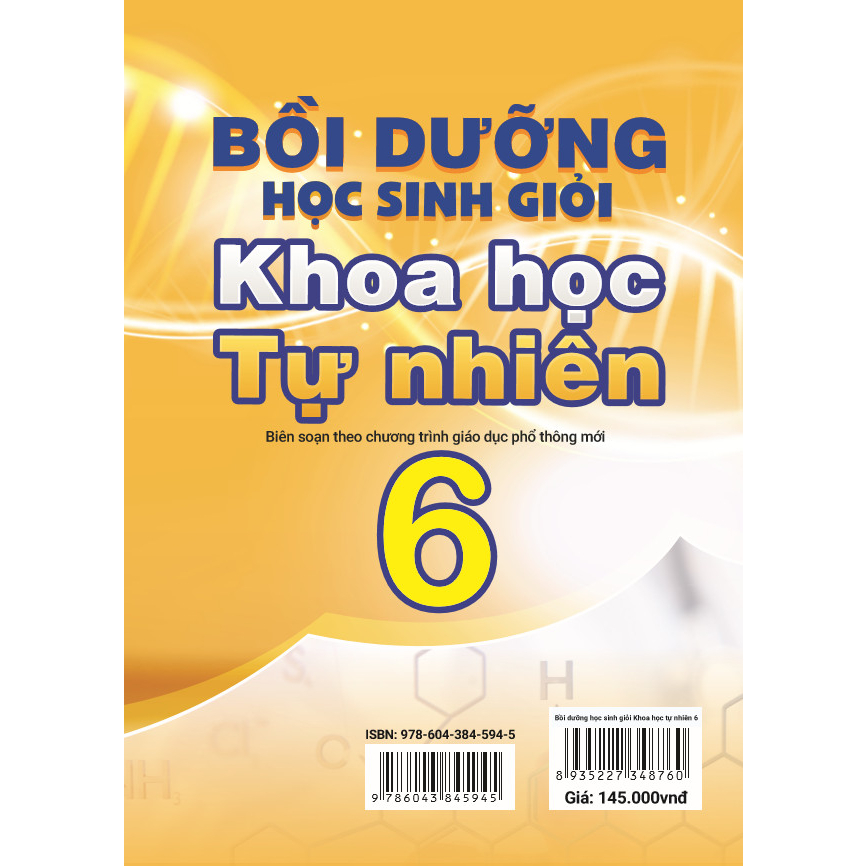 Sách - Bồi Dưỡng Học Sinh Giỏi Khoa Học Tự Nhiên Lớp 6 - ndbooks