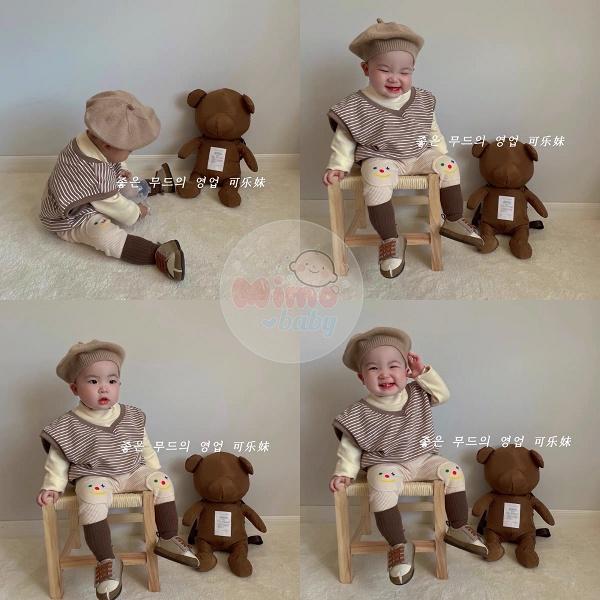 Mũ nồi len basic Style hàn quốc đáng yêu cho bé Mimo baby MN79