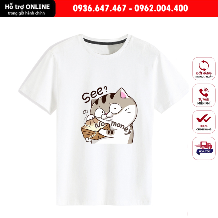 Áo Thun Unisex Nam Nữ Form Đẹp In Hình Ami Bụng Bự - Chất Vải Cotton Đẹp Mịn Mát