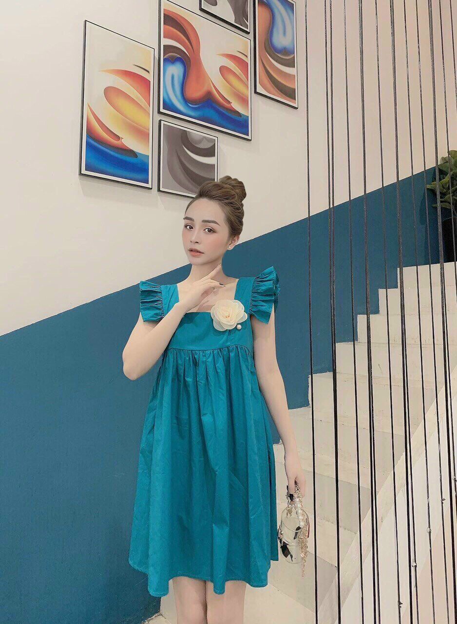 ĐẦM BABYDOLL TAY CÁNH TIÊN D4019 - BNS
