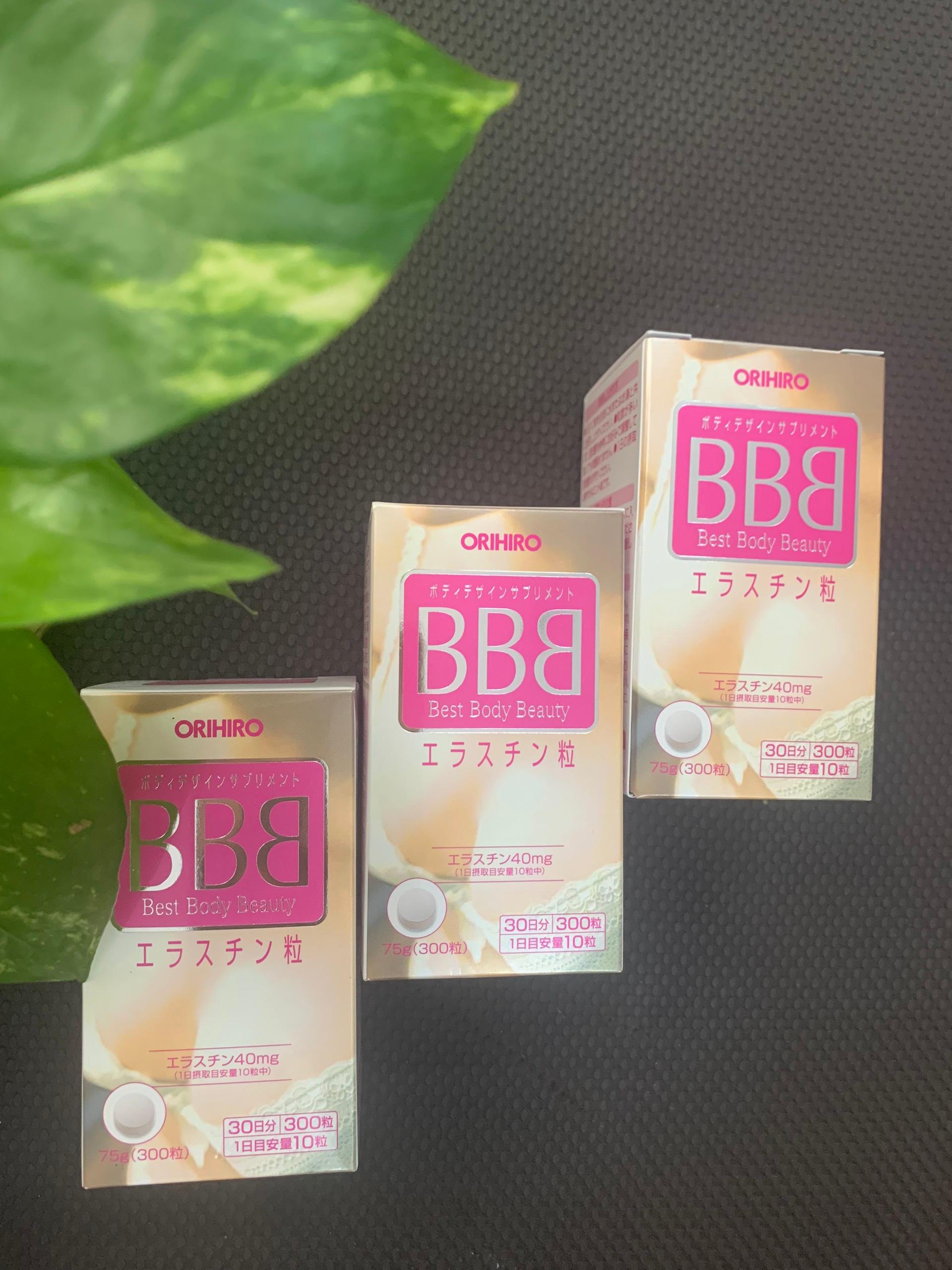 [HCM]Viên Uống Nở Ngực Orihiro BBB Best Body Beauty 300 viên Nhật Bản