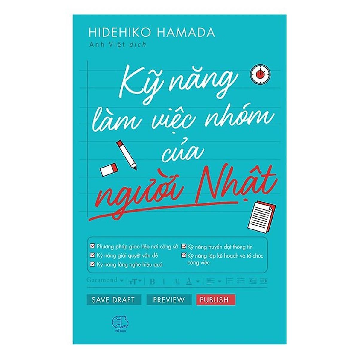 Kỹ năng làm việc nhóm của người Nhật - Hidehiko Hamada - Bản Quyền