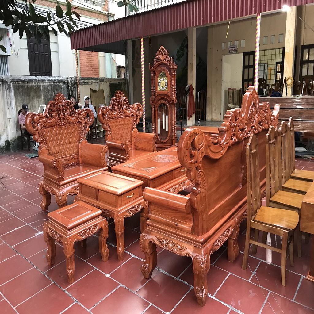 Bộ Bàn Ghế Hoàng Gia Gỗ Gõ Đỏ