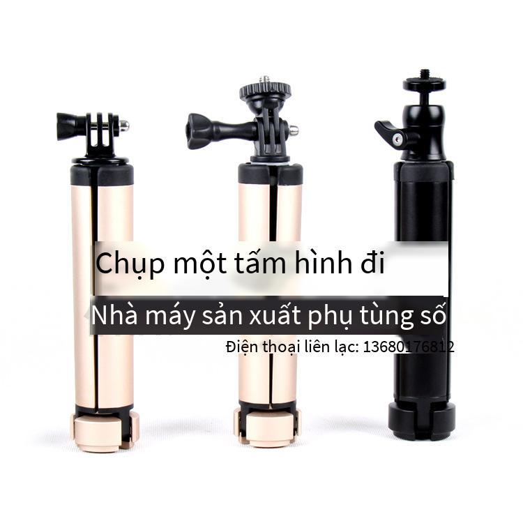 Giá thấp nhất Quảng Đông làm bằng kim loại chất lượng cao gimbal chân máy gấp selfie stick live rung giá đỡ điện thoại di động