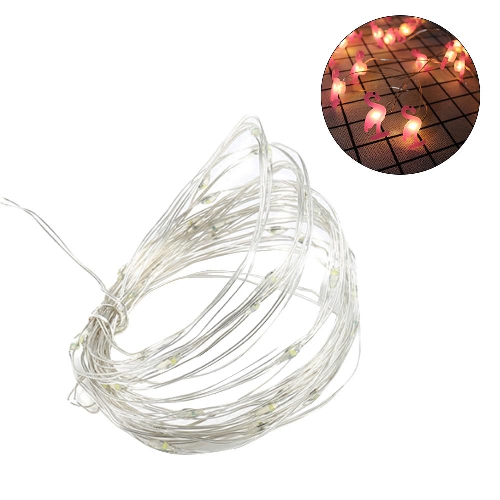 Dây Đèn Led Trang Trí Hình Chim Hồng Hạc Đáng Yêu