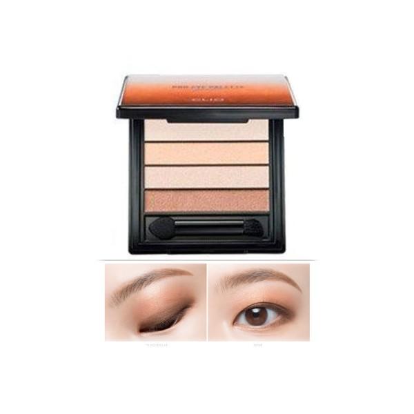 Màu Mắt Trang Điểm Clio Pro Eye Palette Quad 01 Amber Slip 1.4g x 4