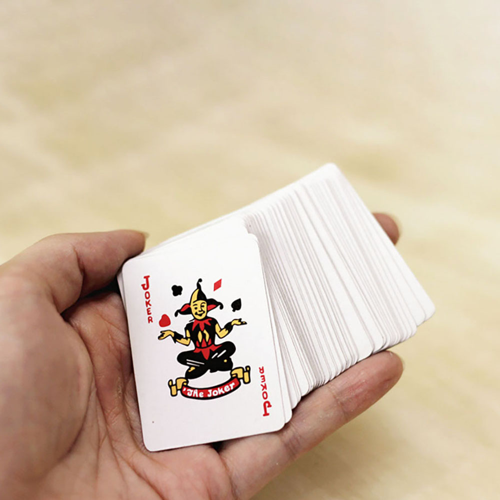  Bộ bài tây mini 52 lá 38x53 mm giá rẻ chơi bài tiến lên, xì lát ngày tết cực vui nhộn bài poker phiên bản nhỏ xinh