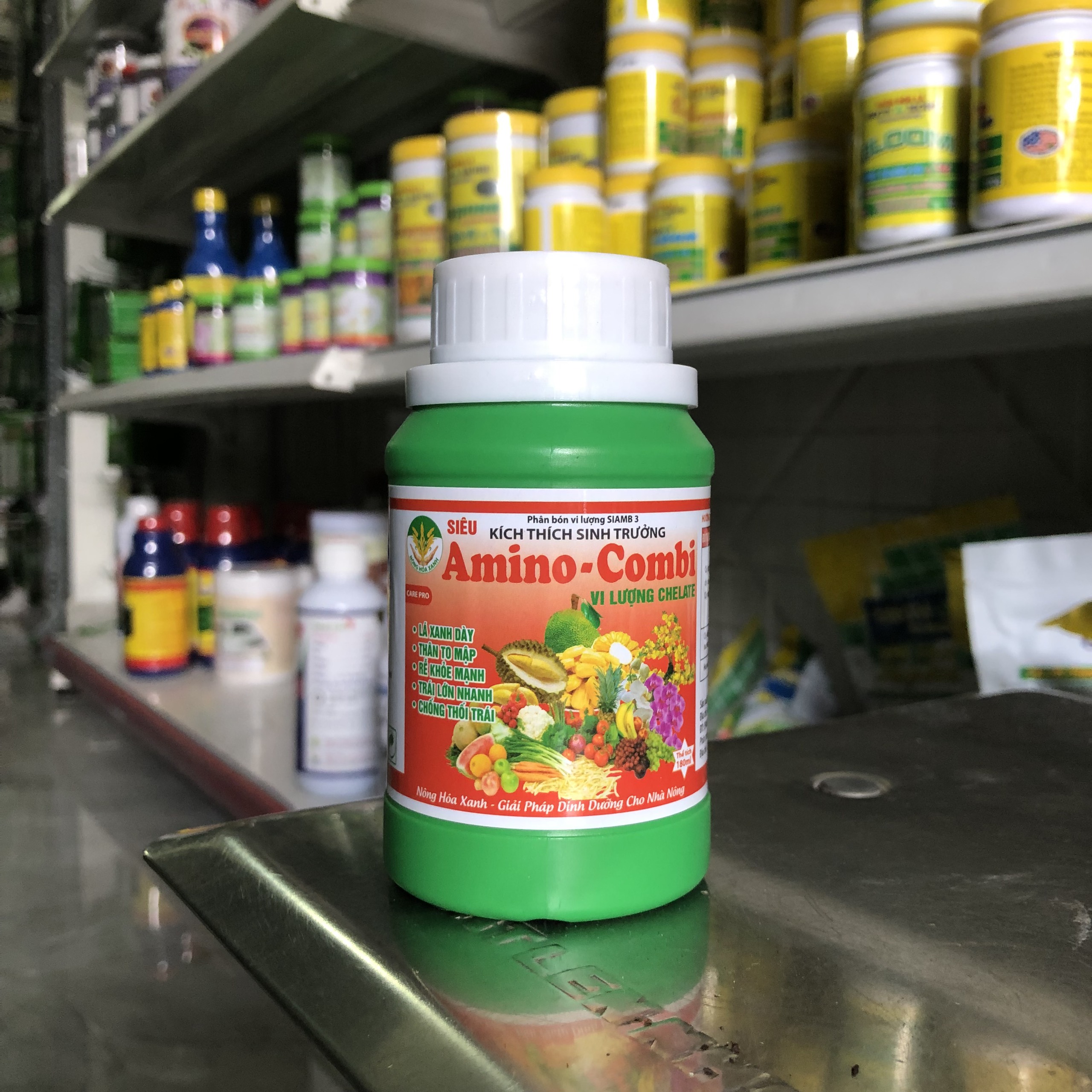 AMINO COMBI – LÁ TO, DÀY, THÂN TO, MẬP, TRÁI LỚN NHANH, CHỐNG THỐI TRÁI