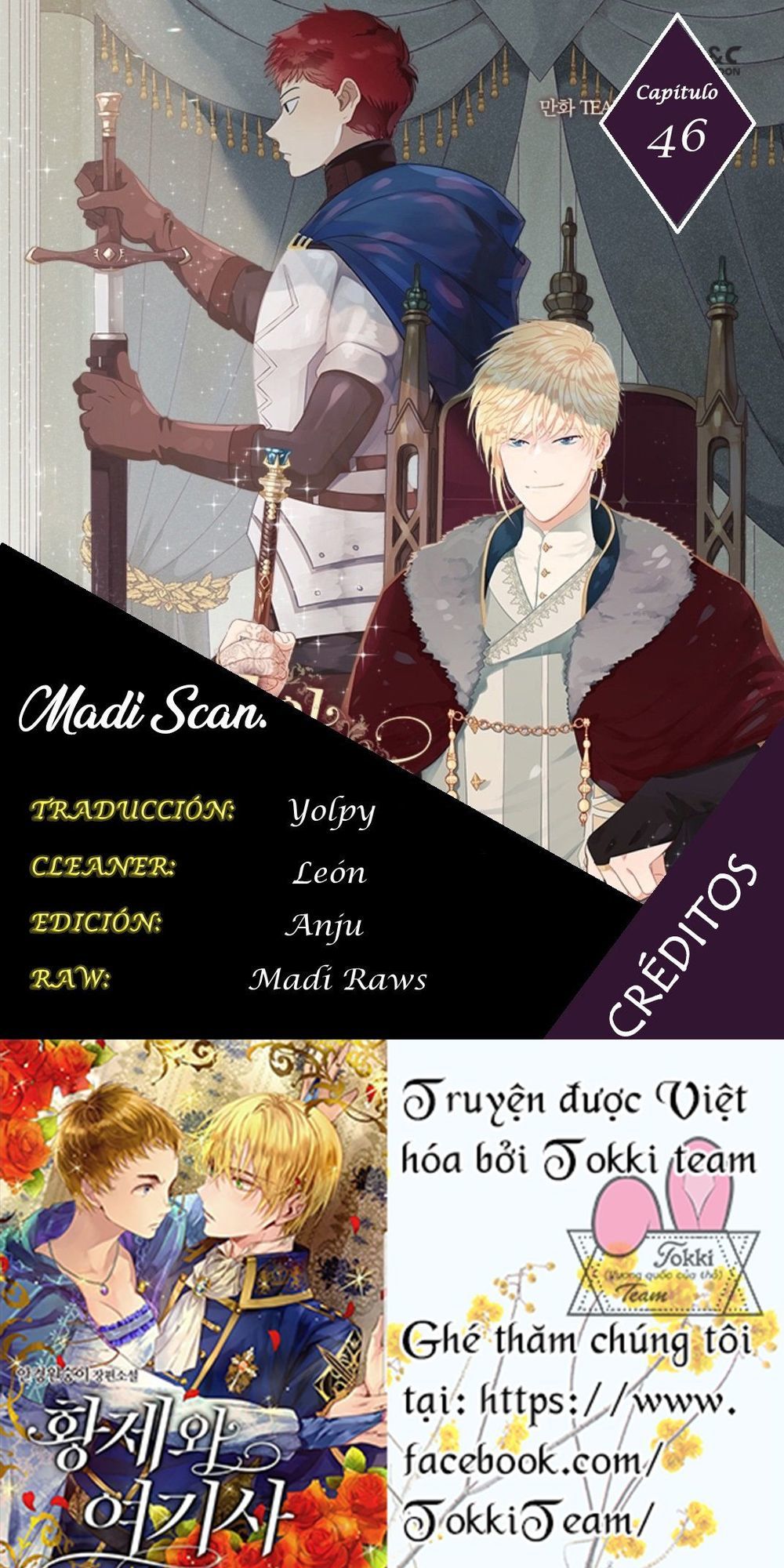 hoàng đế và nữ hiệp sĩ chapter 46 2