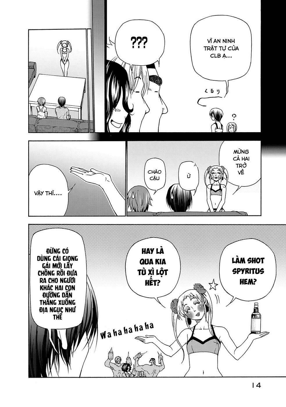 cô gái thích lặn - grand blue chapter 29 9