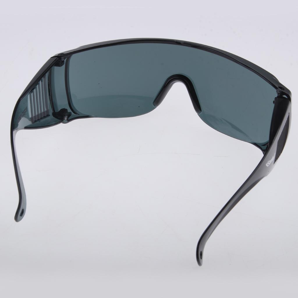 2pcs Windproof Lightweight Work Safety Glasses Eye Protector Tools Grey