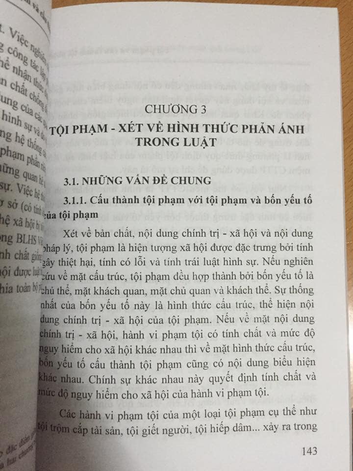 Combo: Pháp luật tố tụng hình sự với việc bảo vệ quyền con người và Tội phạm và cấu thành tội phạm