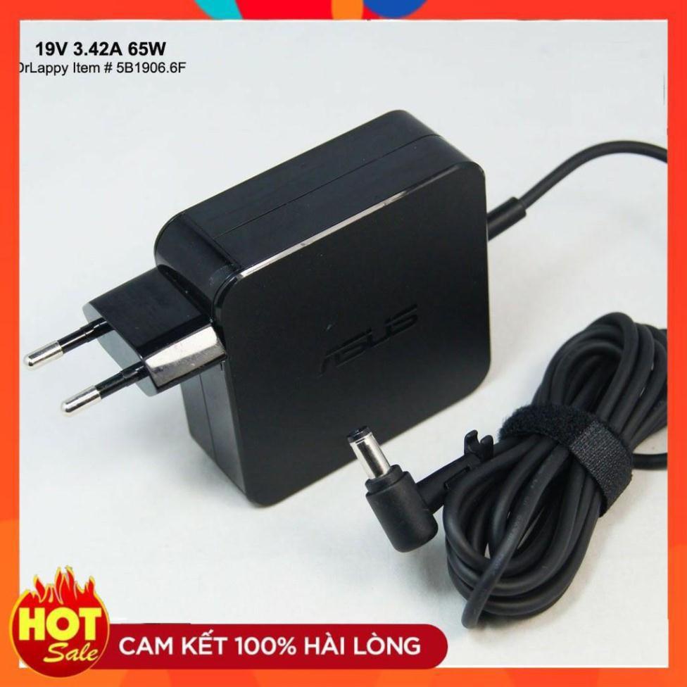 SẠC LAPTOP ASUS 19v 3.42a VUÔNG ZIN - Chân To-cho các mã X451 F451 X550 X551 X552 F454 K501 X450L.........