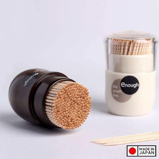 Lọ đựng tăm xỉa răng 80ml - Hàng nội địa Nhật Bản |#Made in Japan|