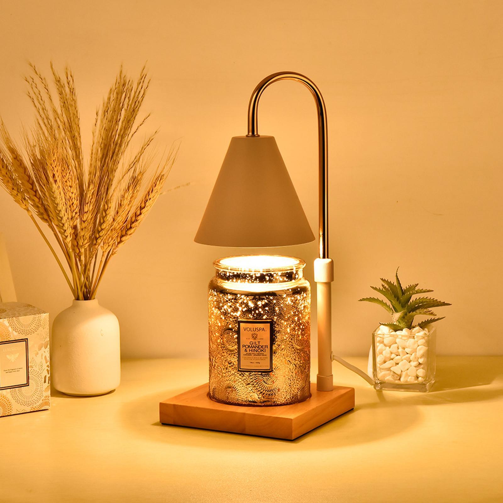 Melting Wax Lamp Candle Warmer Oil Burner Fragrance Diffuser Spa Decor