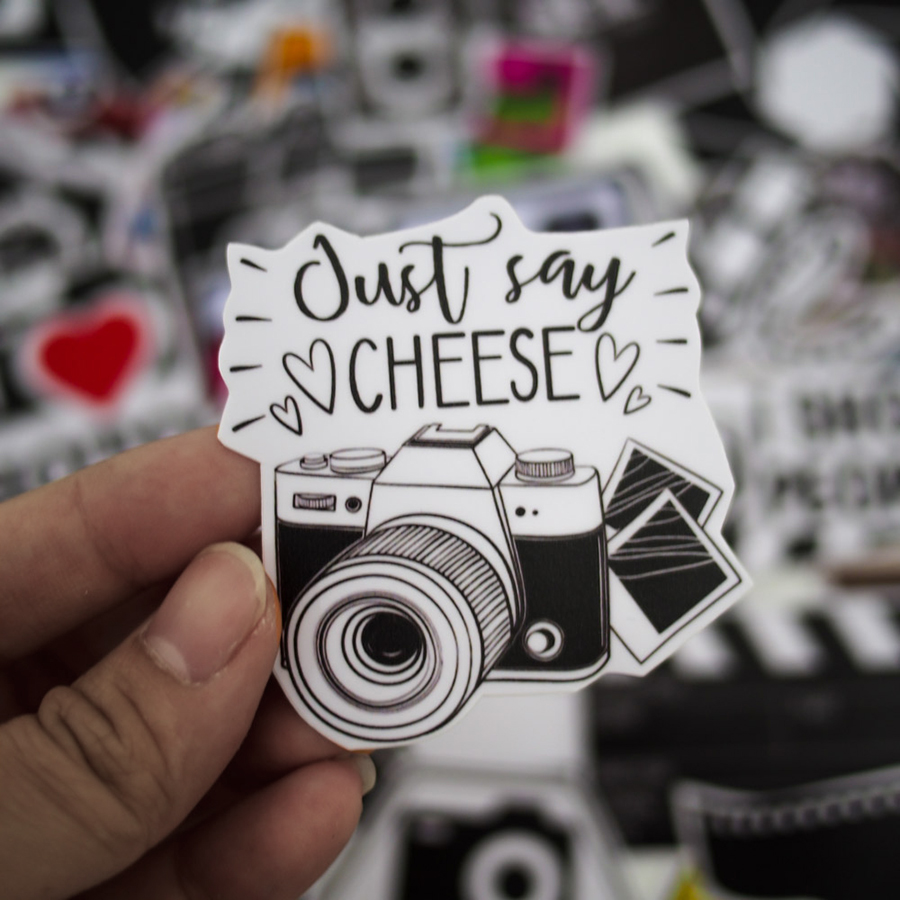 Set 100 Sticker - Camera