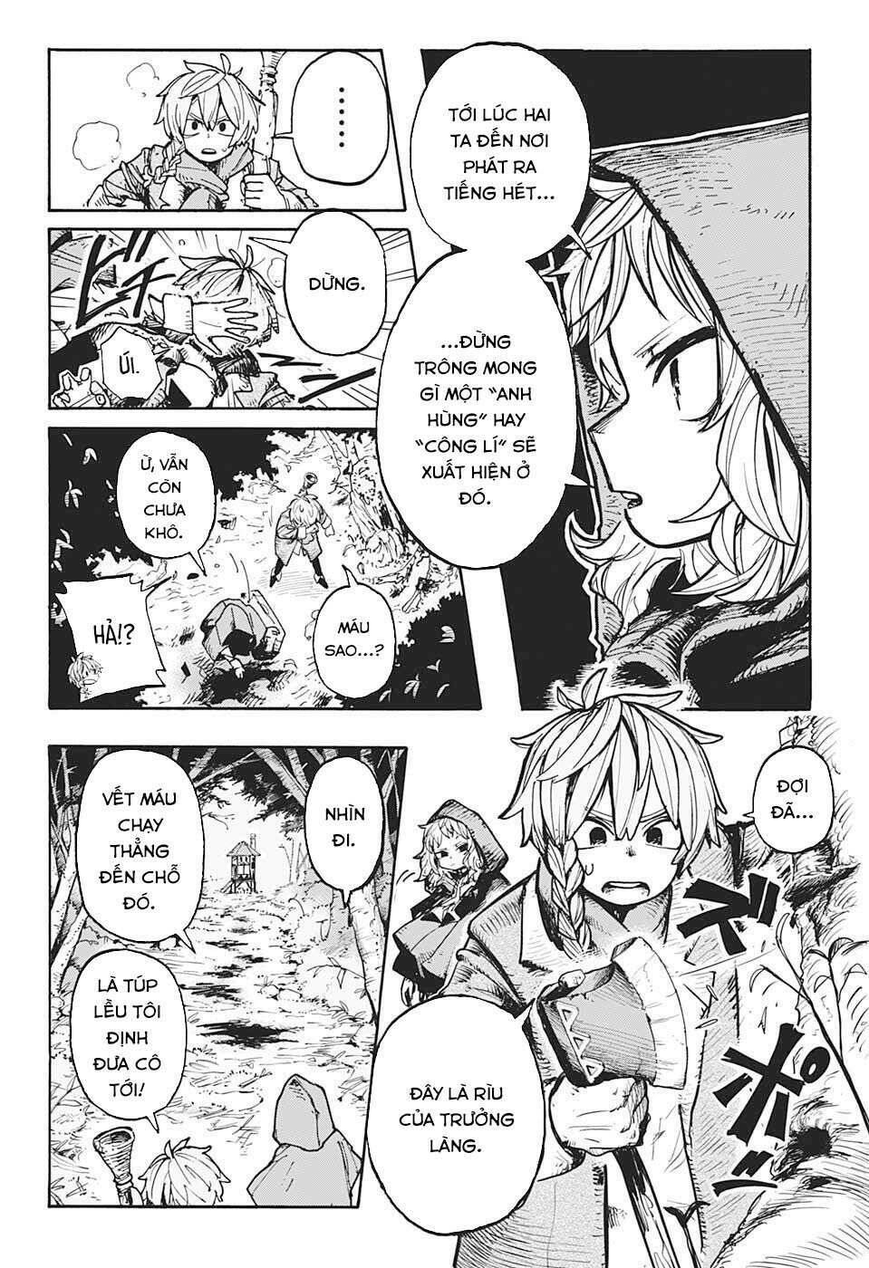 hội thợ săn: khăn đỏ chapter 1 23