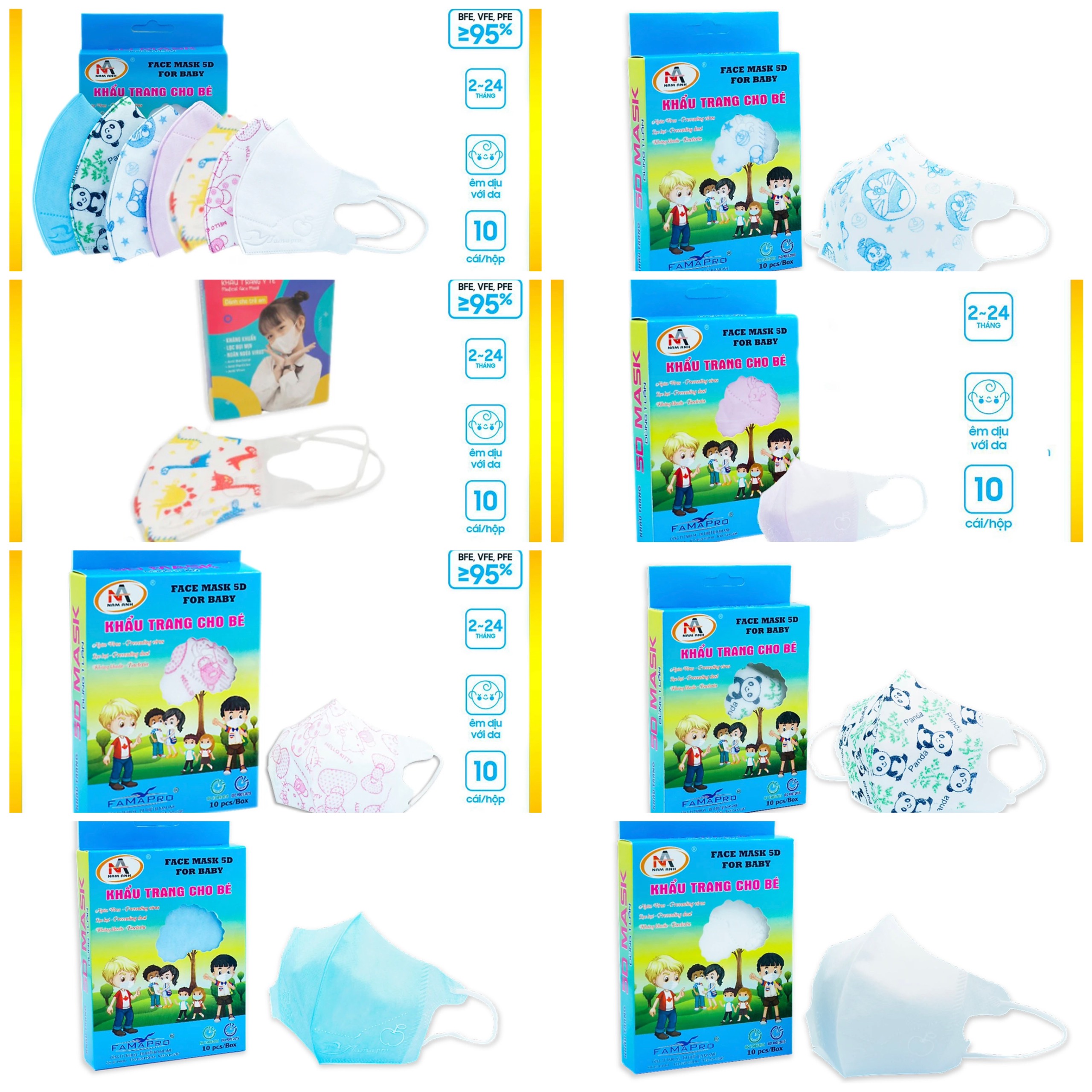 Quà Tặng - Khẩu Trang Famapro Ngẫu Nhiên