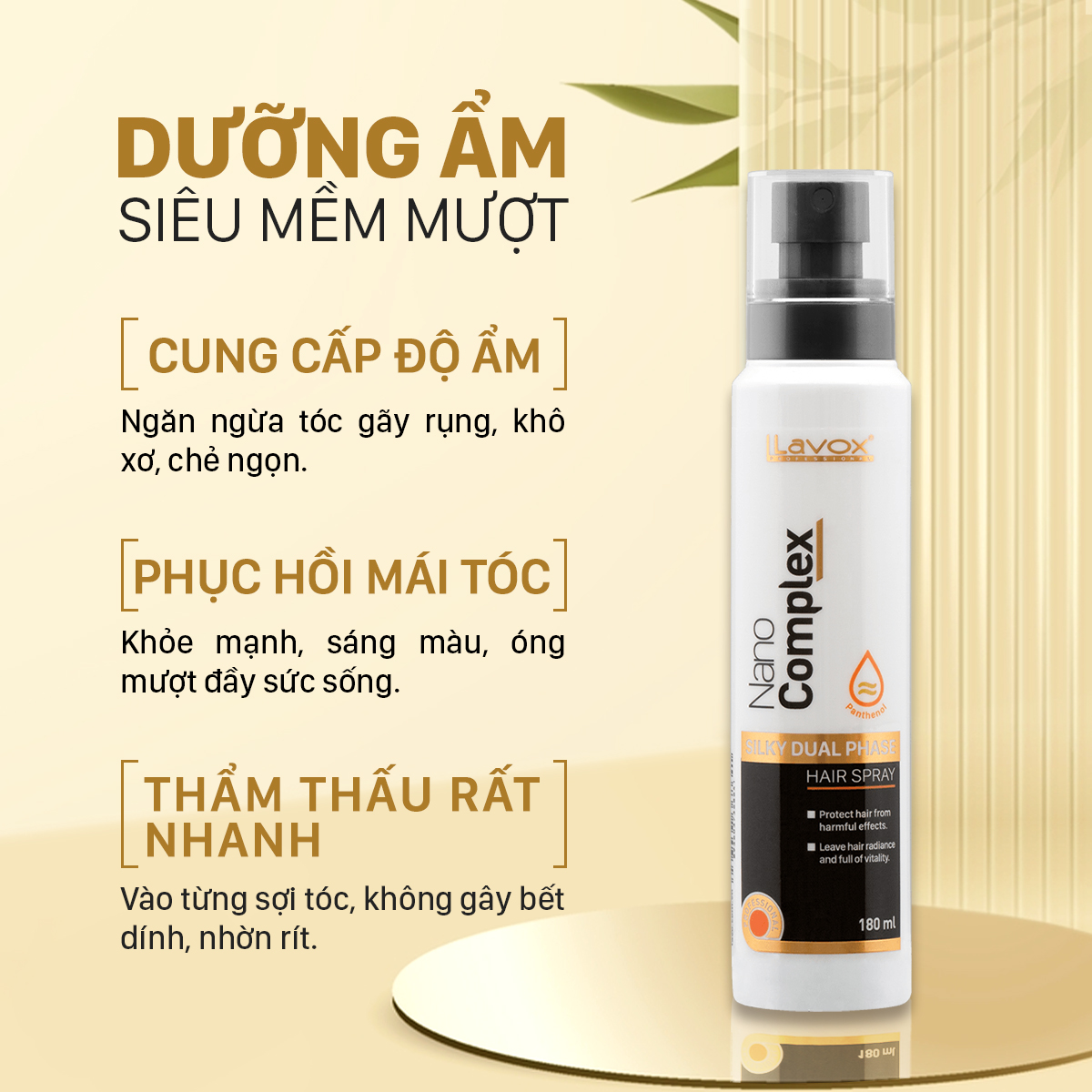 Dưỡng Ẩm Siêu Mềm Mượt Lavox 180ml