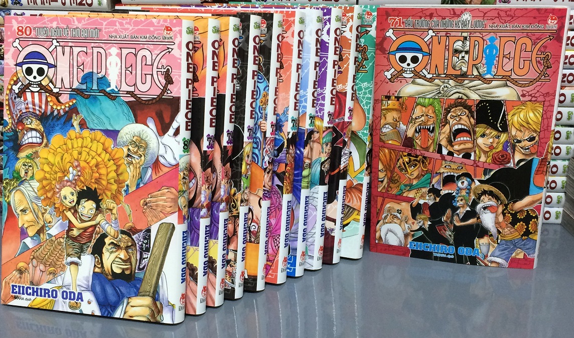 Combo One Piece - Tập 71 - 80 - Bìa rời