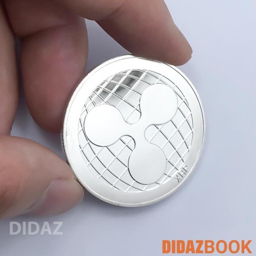 Đồng Xu XRP Ripple, Bɪтᴄᴏɪп mạ vàng, bạc làm đồ lưu niệm, sưu tầm, trang trí phòng làm việc, quà tặng khách hàng