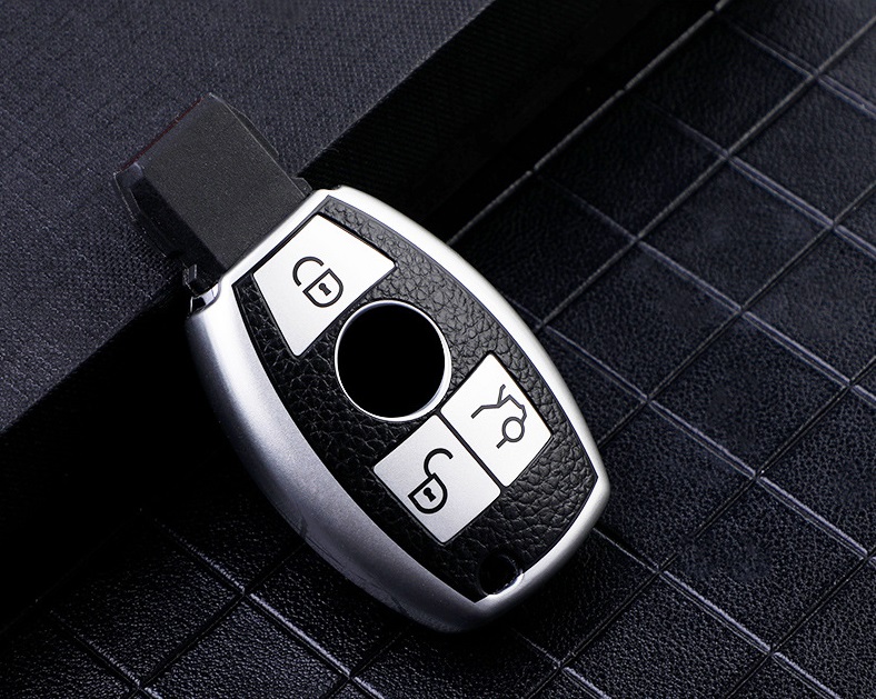 Ốp bảo vệ chìa khóa dành cho xe Mercedes-Benz GLC-Class, E-Class, C-Class 2018 TPU cao cấp