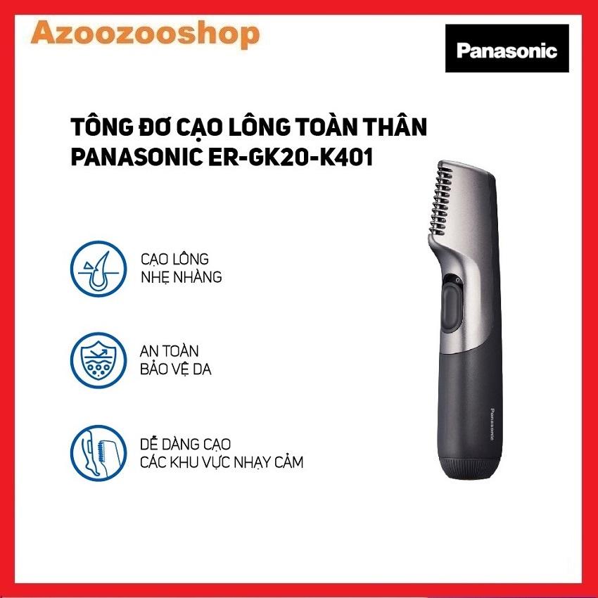 Tông Đơ Cạo Lông Toàn Thân Panasonic ER-GK20-K401 - Hàng Chính Hãng