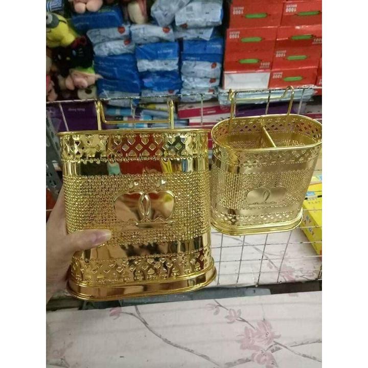 Ống Đũa Inox Mạ Vàng Đồng