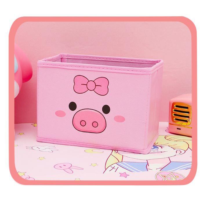 Pink Xinh Decor hộp đựng bút viết đồ cá nhân