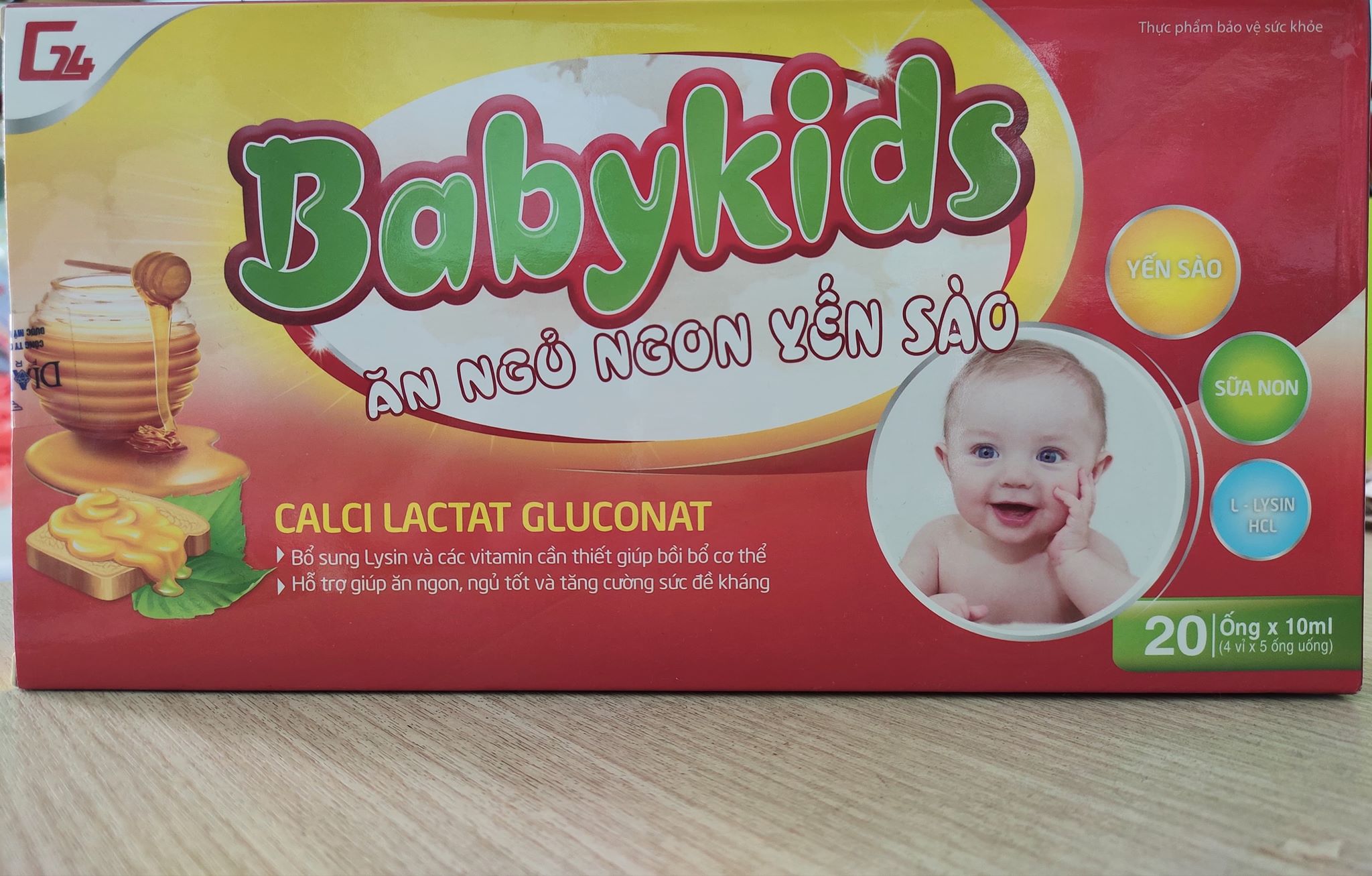 Siro Yến Sào Babykids cho trẻ biếng ăn (20x10ml)