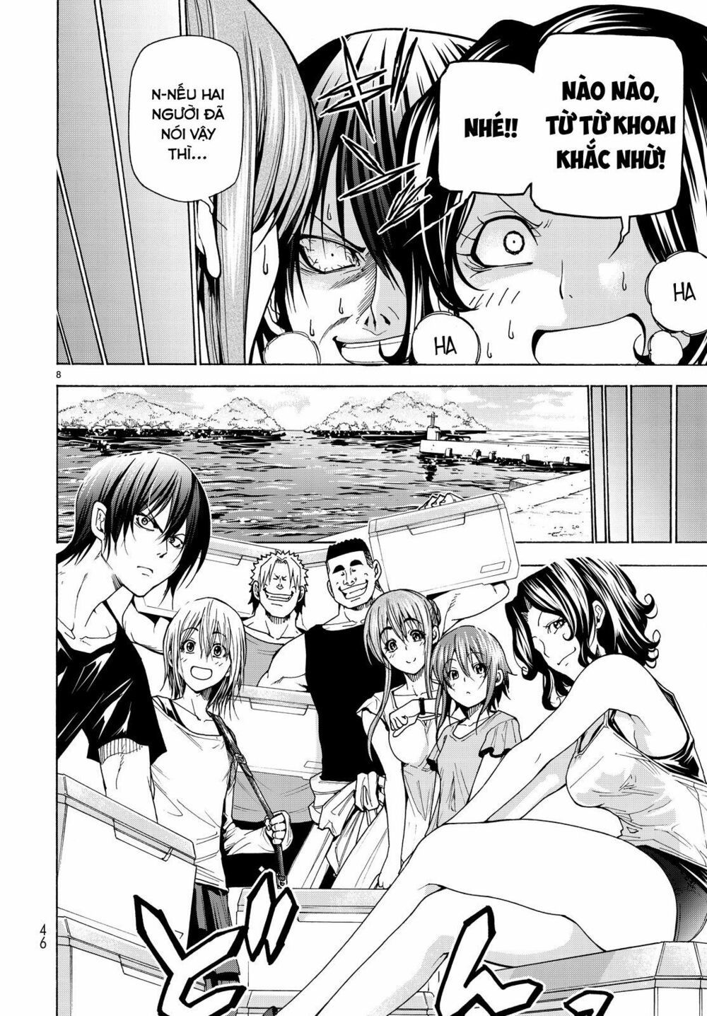 cô gái thích lặn - grand blue chapter 41 9