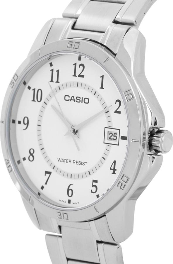 Đồng Hồ Nam Dây Thép Casio MTP-V004D-7BUDF (40mm) - Bạc