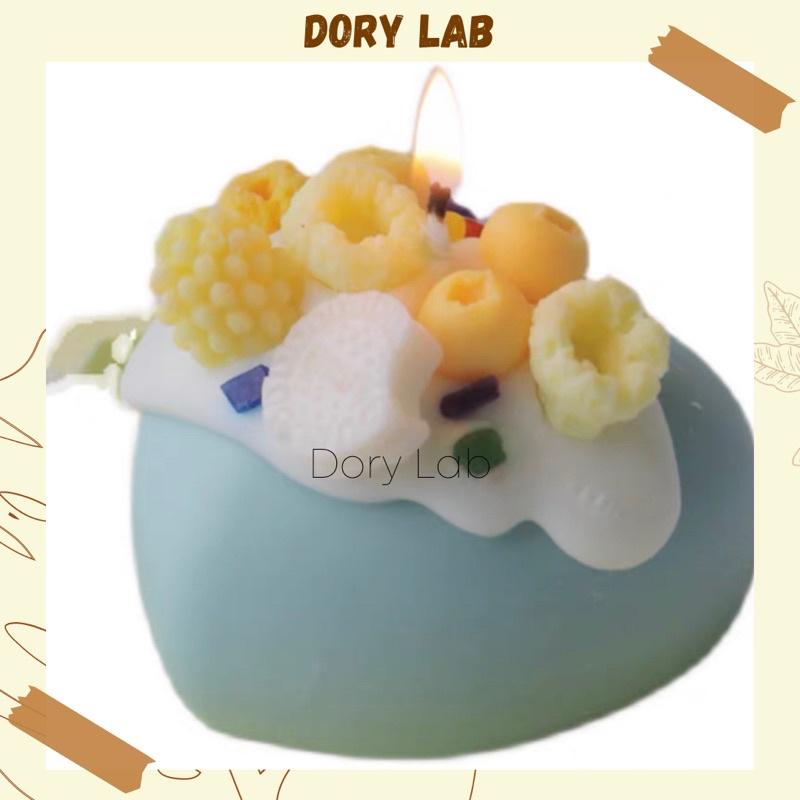 Nến Thơm Trái Tim Mix Topping Nhiều Màu Sắc, Quà Tặng Valentine Ý Nghĩa - Dory Lab
