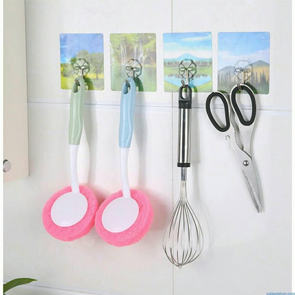 Móc Dán 3D INOX Hình Thú Dán Tường Siêu Chắc Chắn Chịu Lực Lên Đến 6KG