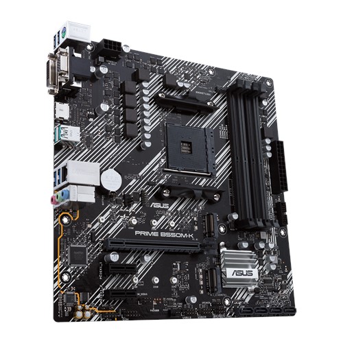 Bo mạch chủ AMD Mainboard ASUS PRIME B550M-K AM4 - Hàng Chính Hãng