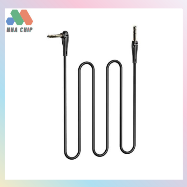 Cáp kết nối Audio 3.5mm AUX Hoco UPA14 chất lượng cao -2M ( Màu ngẫu nhiên)- Hàng chính hãng