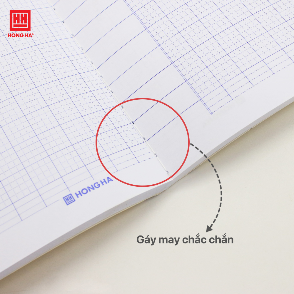 Vở 4 ô ly 200 trang Hồng Hà School Fox gáy may định lượng 70gsm - 0602