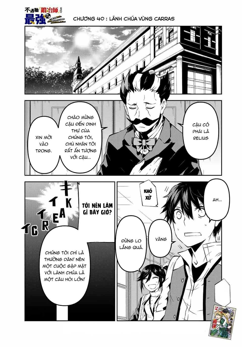 từ chức nghiệp yếu nhất trở thành "thợ rèn" mạnh nhất chapter 40 1