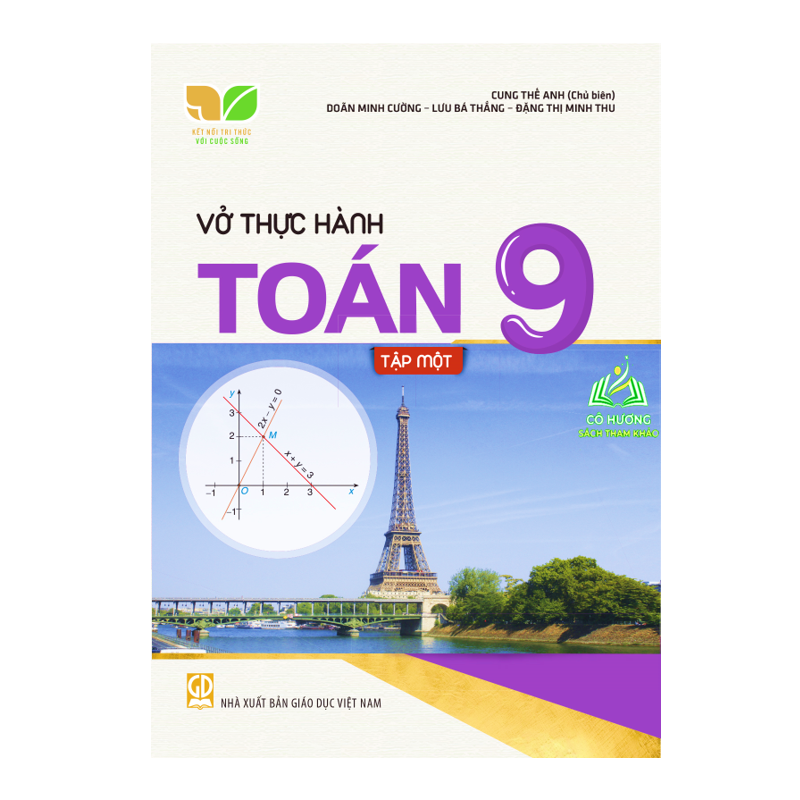 Sách - Combo Vở thực hành Toán 9 Tập 1+2 (Kết nối tri thức với cuộc sống)